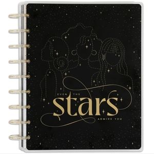 Happy Planner Daily Women's Calendar Checklist To-Do Habits Celestial Black Gold